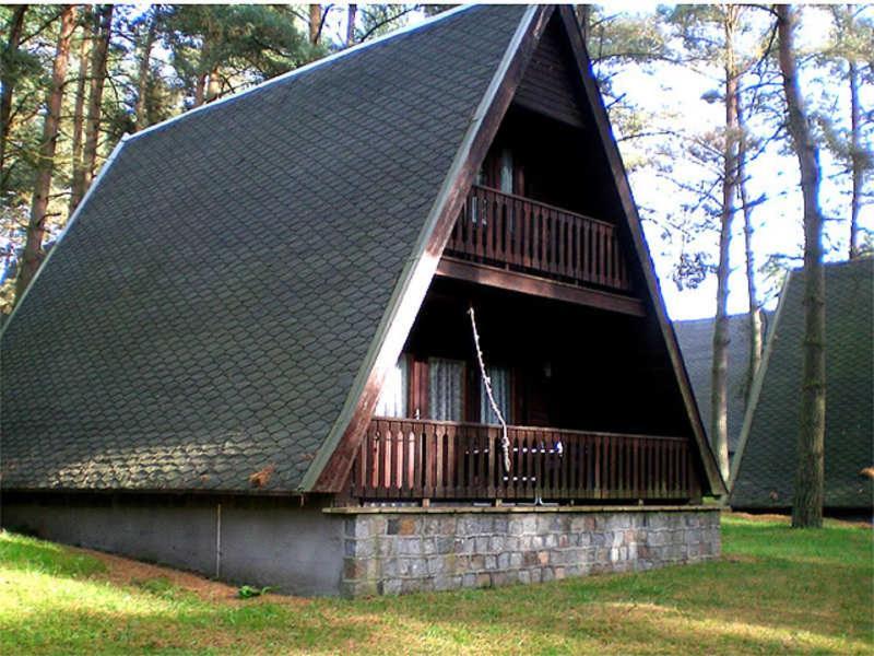 Finnhaussiedlung Am Garder See Lohmen  Ngoại thất bức ảnh